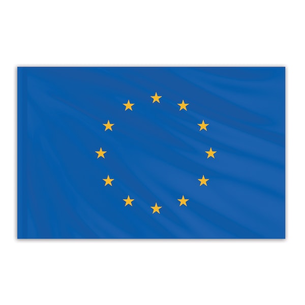 Global Flags Unlimited Europe Indoor Nylon Flag 3'x5' 201788